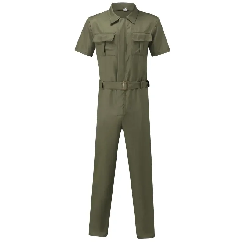 Wedding Job - Overall Pria Kasual Streetwear Saku Warna