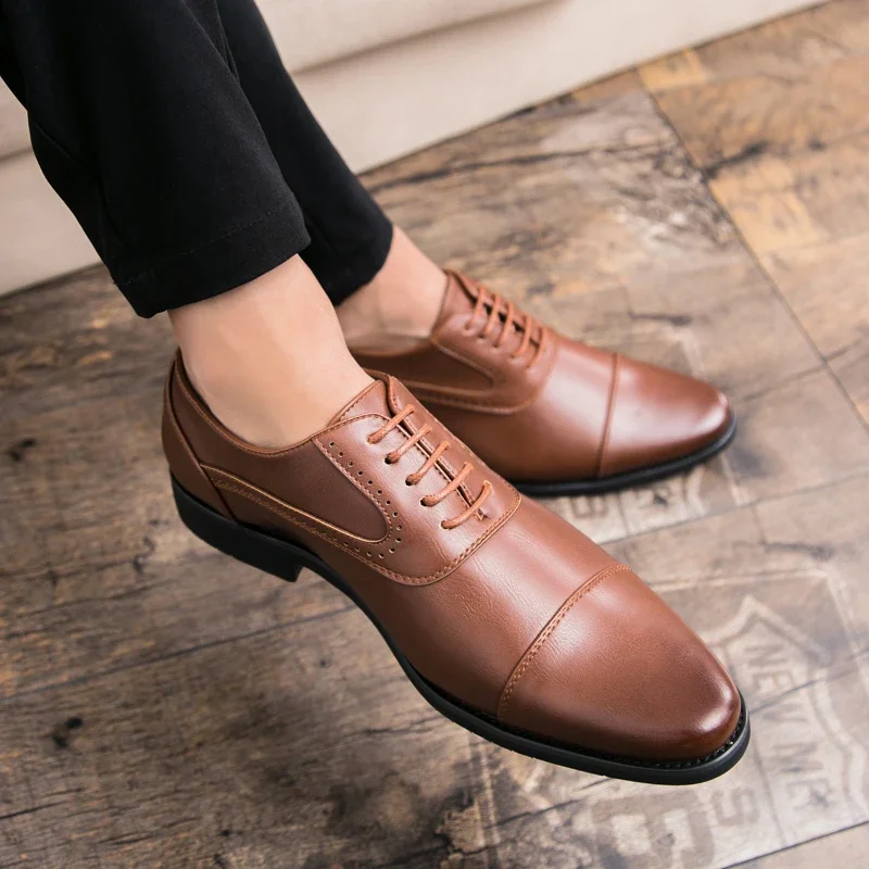Wedding Job - Sepatu Derby Santai Pria, Sepatu Resmi