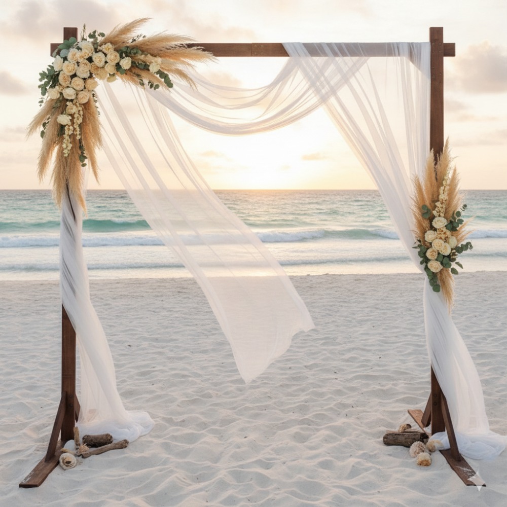 Wedding Support - Gazebo Kayu Bertema Hutan untuk Dekorasi