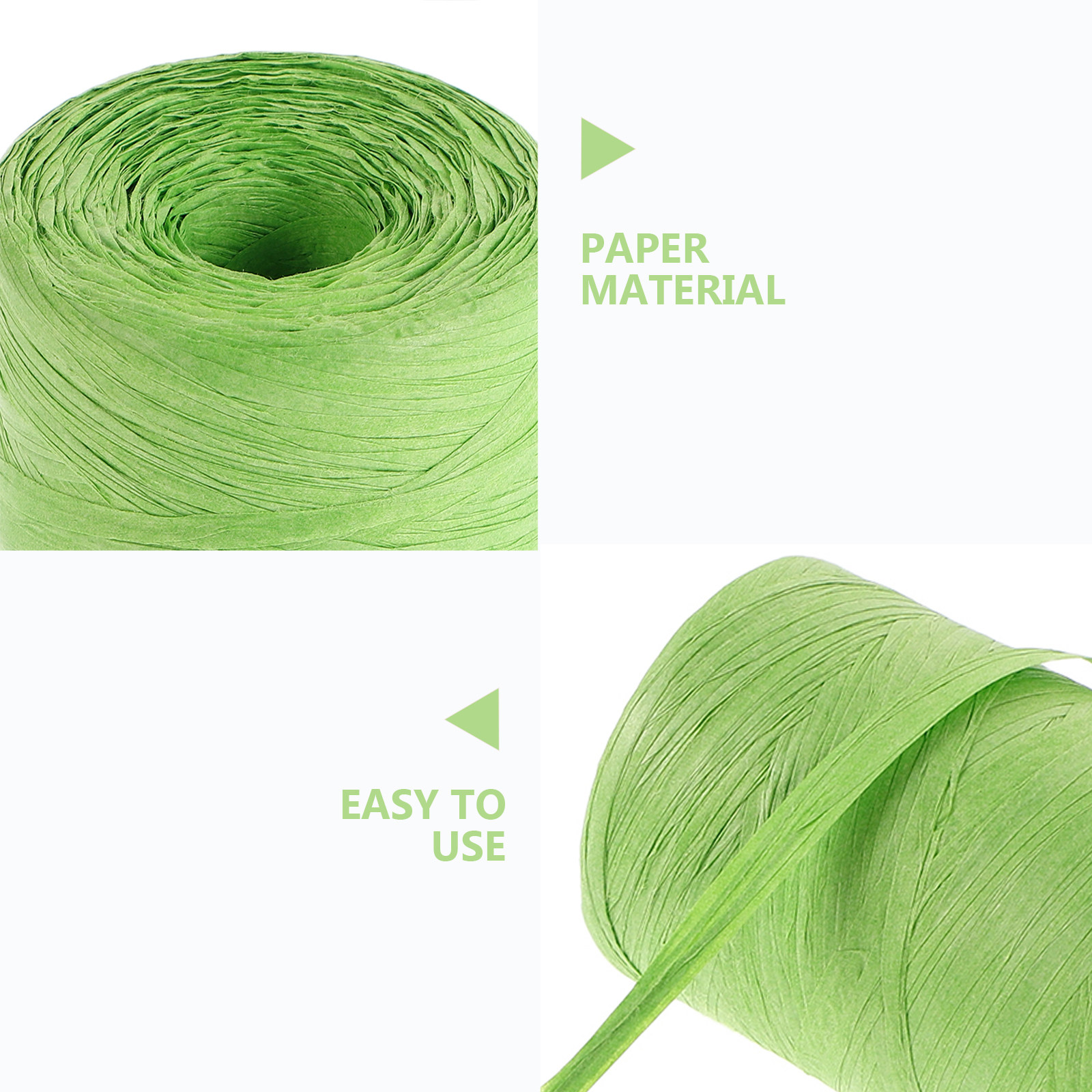 Pita Kertas Rafia Berwarna unt - Papercraft Supply Ribbon ulasan dan harga