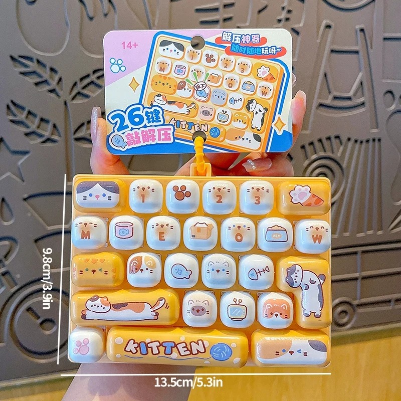 26-Grid Anti-Stress Keyboard K - Wedding Yes ulasan dan harga
