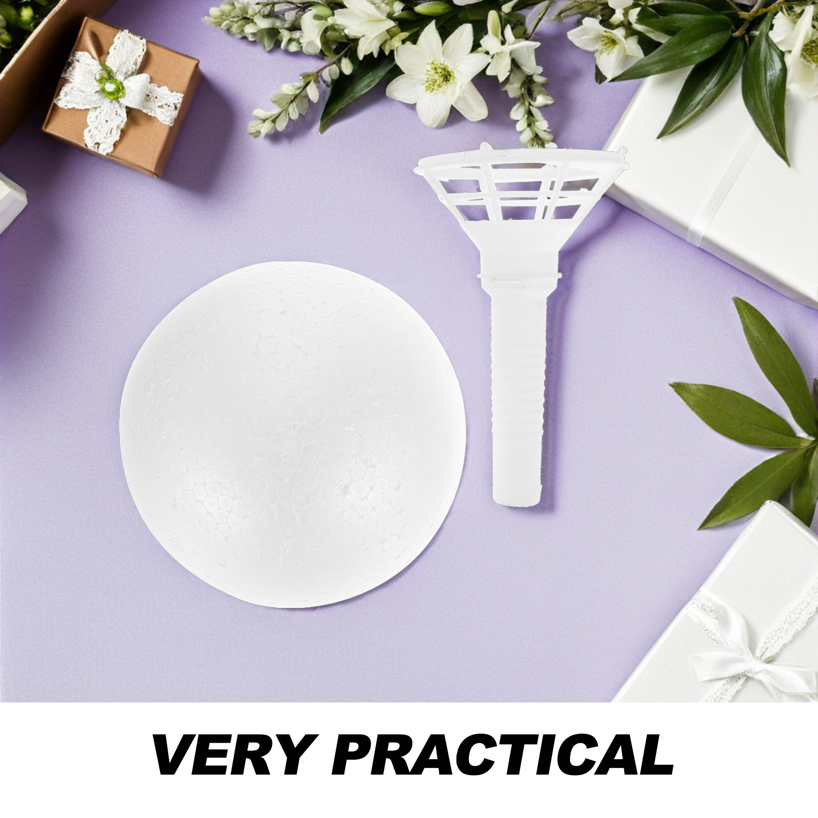 1Set Tempat Buket Busa Peganga - Wedding Decoration Supply ulasan dan harga