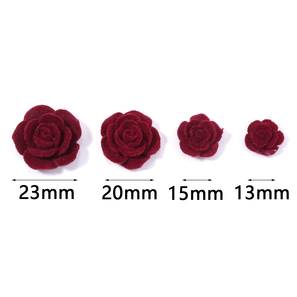20 pcs Bunga Mawar Resin Warna - Wedding Decoration Supply ulasan dan harga