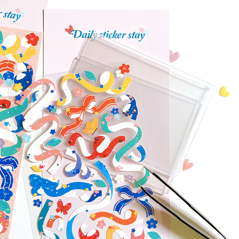 Bonito B6075 Stiker Pita Bunga - Papercraft Supply Ribbon ulasan dan harga
