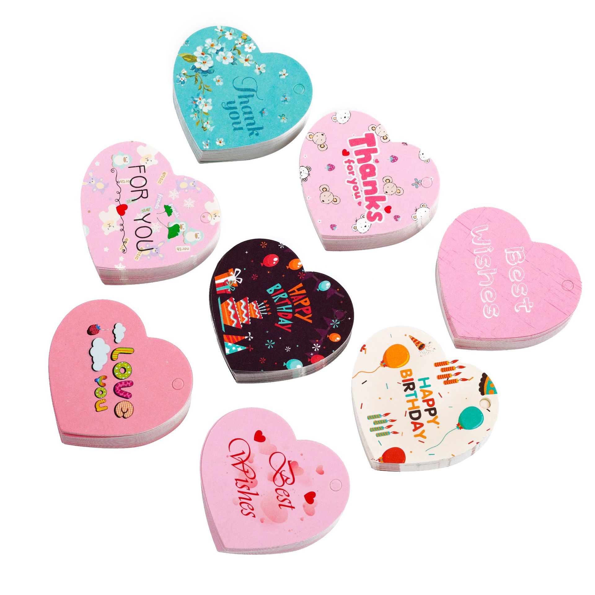 100 Buah Label Hadiah Terima K - Wedding Decoration Supply ulasan dan harga