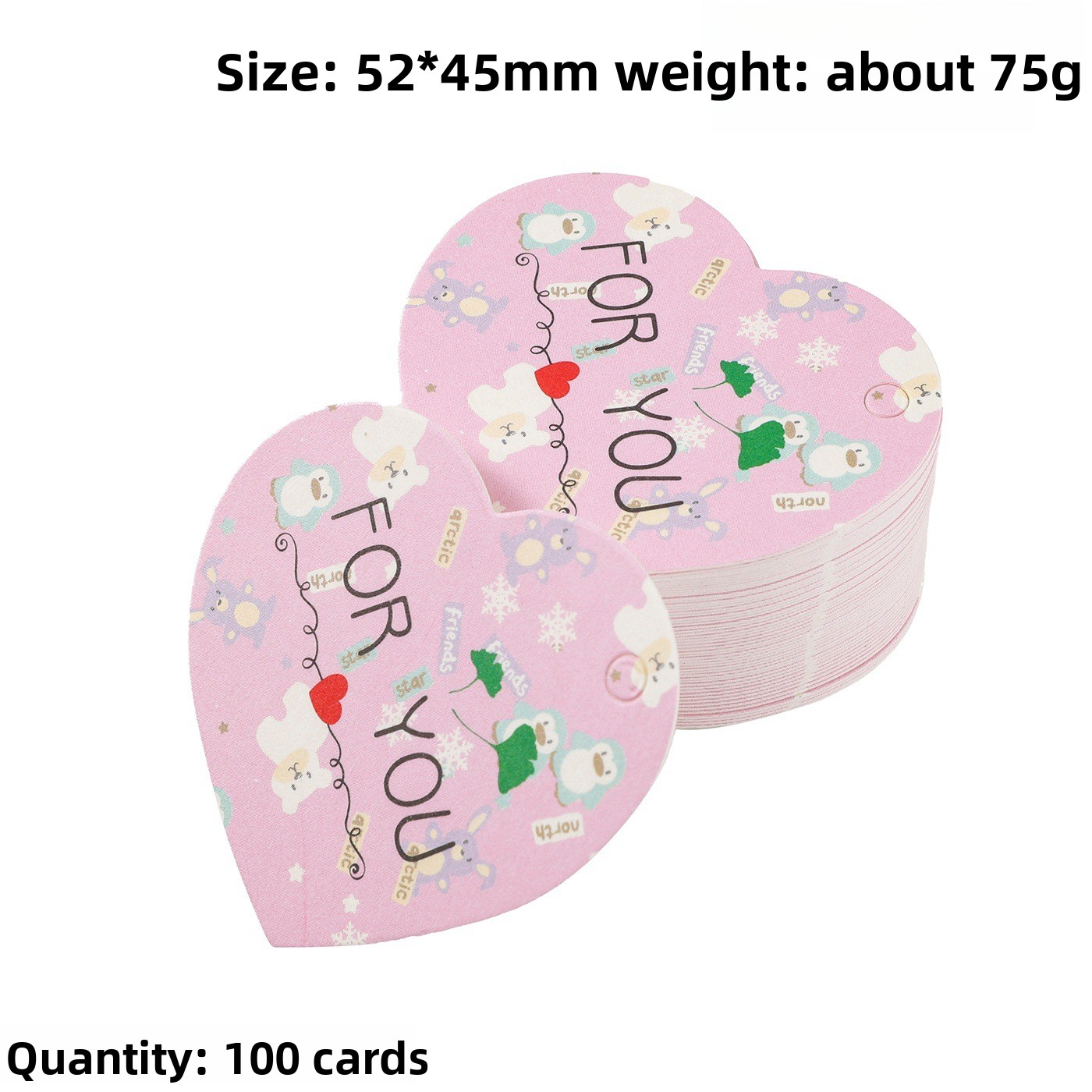 100 Buah Label Hadiah Terima K - Wedding Decoration Supply ulasan dan harga