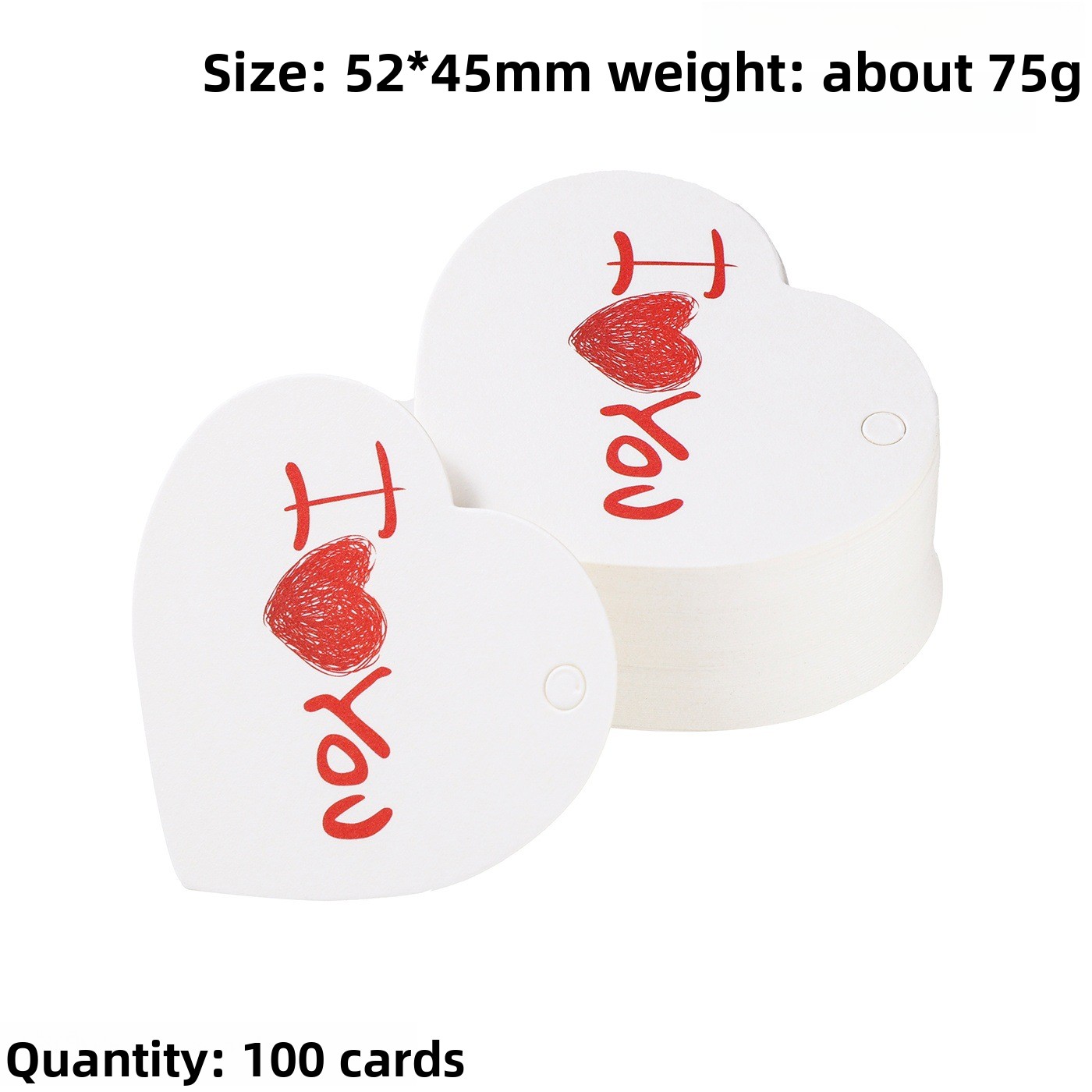 100 Buah Label Hadiah Terima K - Wedding Decoration Supply ulasan dan harga