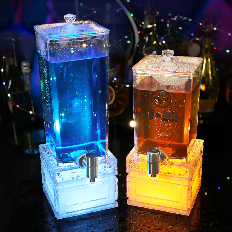 Dispenser Minuman LED dengan K - Wedding Alcohol Supply ulasan dan harga